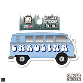 Carolina Bus Rugged Sticker